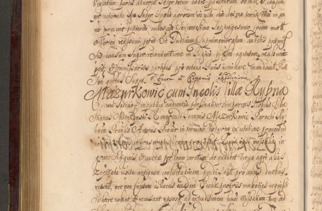 Zdjęcie nr 849 dla obiektu archiwalnego: Acta actorum episcopalium R. D. Andreae Trzebicki ab anno 1670 ad annum 1675 mensem Martinum acticatorum Volumen V