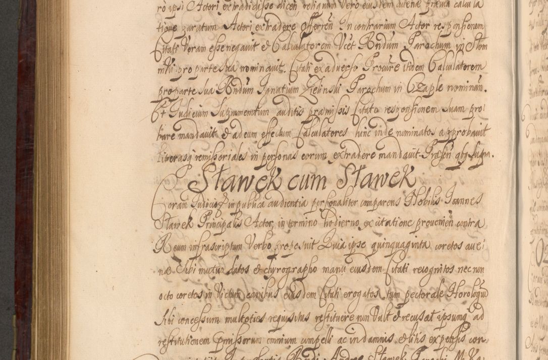 Zdjęcie nr 847 dla obiektu archiwalnego: Acta actorum episcopalium R. D. Andreae Trzebicki ab anno 1670 ad annum 1675 mensem Martinum acticatorum Volumen V