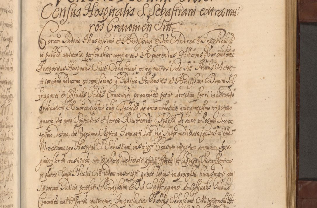Zdjęcie nr 844 dla obiektu archiwalnego: Acta actorum episcopalium R. D. Andreae Trzebicki ab anno 1670 ad annum 1675 mensem Martinum acticatorum Volumen V