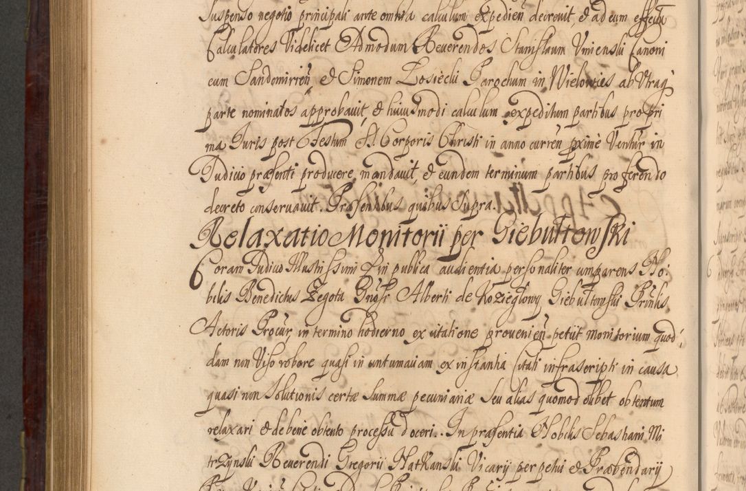 Zdjęcie nr 839 dla obiektu archiwalnego: Acta actorum episcopalium R. D. Andreae Trzebicki ab anno 1670 ad annum 1675 mensem Martinum acticatorum Volumen V