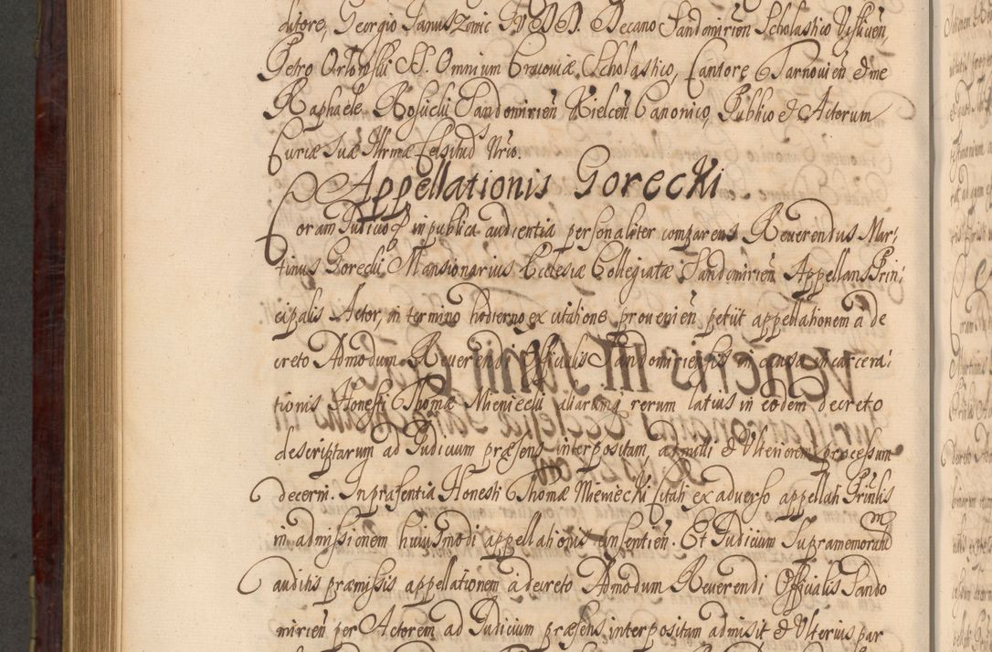 Zdjęcie nr 837 dla obiektu archiwalnego: Acta actorum episcopalium R. D. Andreae Trzebicki ab anno 1670 ad annum 1675 mensem Martinum acticatorum Volumen V