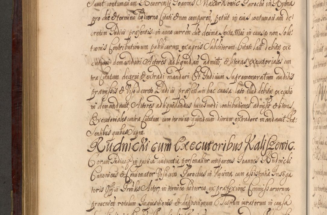 Zdjęcie nr 833 dla obiektu archiwalnego: Acta actorum episcopalium R. D. Andreae Trzebicki ab anno 1670 ad annum 1675 mensem Martinum acticatorum Volumen V