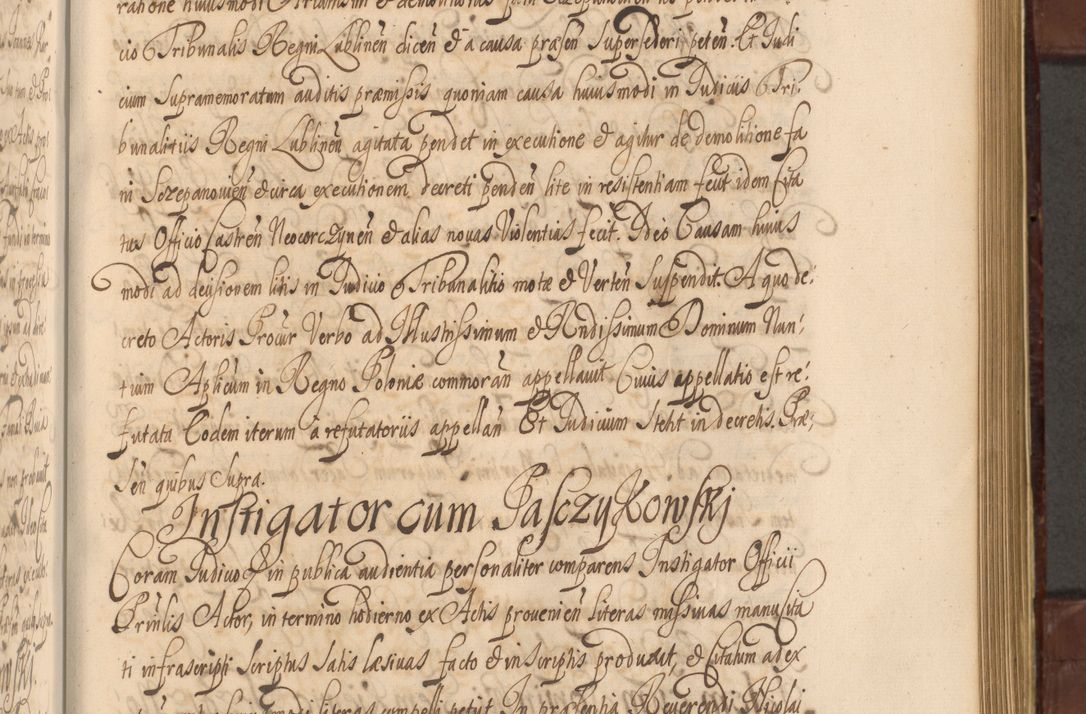 Zdjęcie nr 828 dla obiektu archiwalnego: Acta actorum episcopalium R. D. Andreae Trzebicki ab anno 1670 ad annum 1675 mensem Martinum acticatorum Volumen V