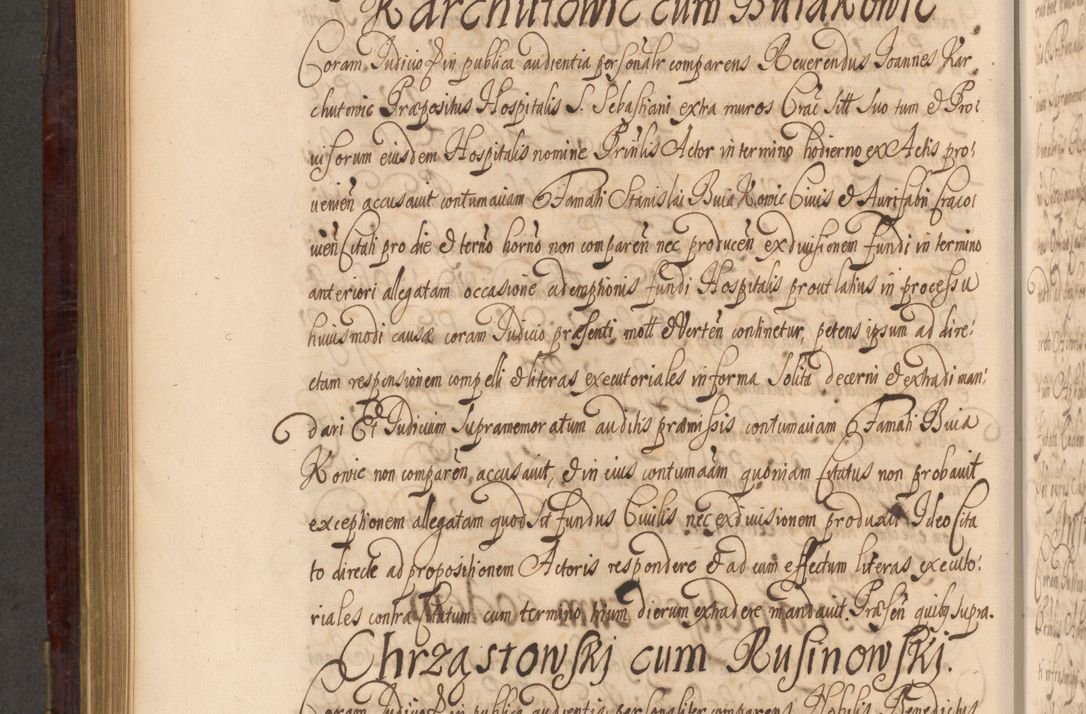 Zdjęcie nr 827 dla obiektu archiwalnego: Acta actorum episcopalium R. D. Andreae Trzebicki ab anno 1670 ad annum 1675 mensem Martinum acticatorum Volumen V