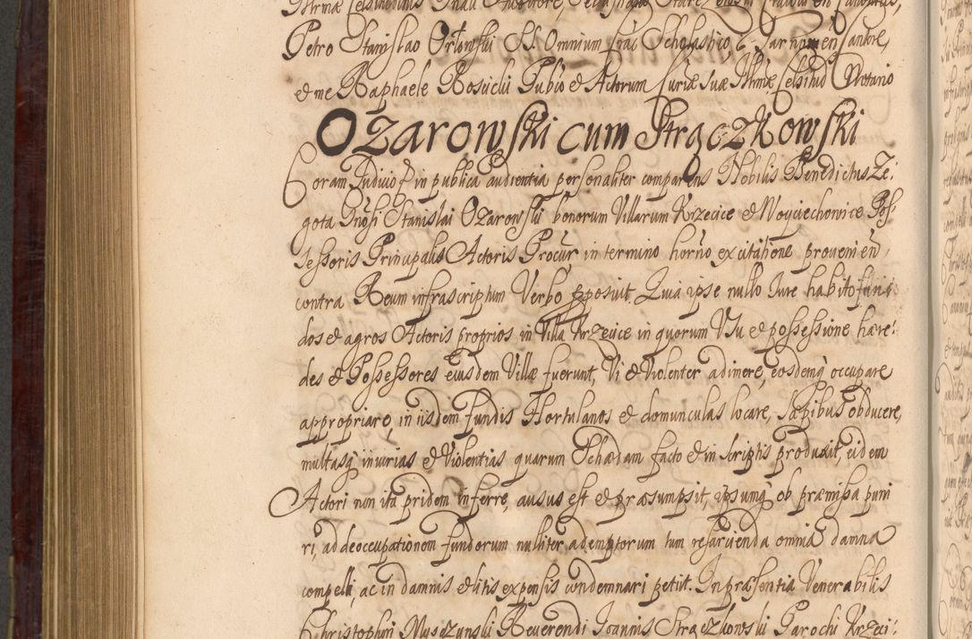 Zdjęcie nr 825 dla obiektu archiwalnego: Acta actorum episcopalium R. D. Andreae Trzebicki ab anno 1670 ad annum 1675 mensem Martinum acticatorum Volumen V
