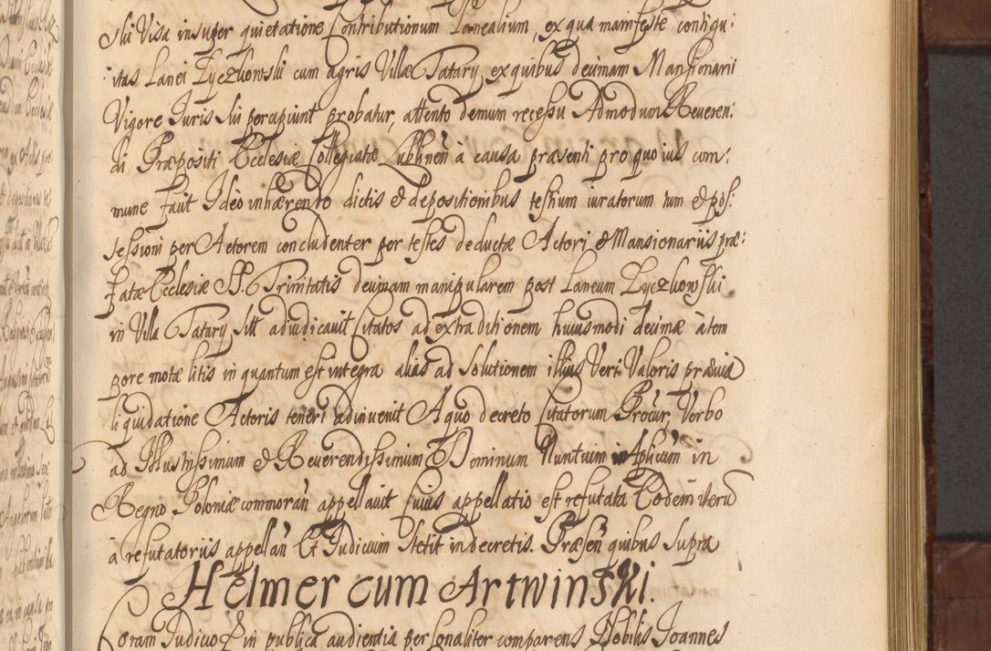 Zdjęcie nr 822 dla obiektu archiwalnego: Acta actorum episcopalium R. D. Andreae Trzebicki ab anno 1670 ad annum 1675 mensem Martinum acticatorum Volumen V