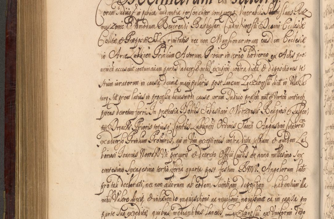 Zdjęcie nr 821 dla obiektu archiwalnego: Acta actorum episcopalium R. D. Andreae Trzebicki ab anno 1670 ad annum 1675 mensem Martinum acticatorum Volumen V