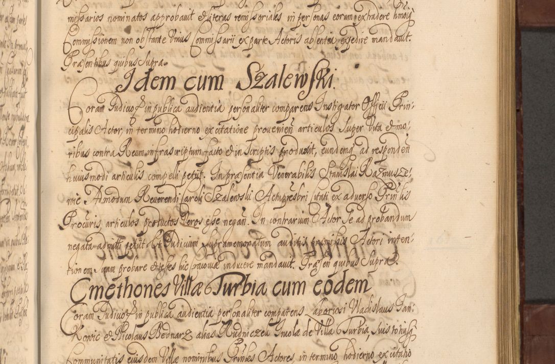 Zdjęcie nr 816 dla obiektu archiwalnego: Acta actorum episcopalium R. D. Andreae Trzebicki ab anno 1670 ad annum 1675 mensem Martinum acticatorum Volumen V