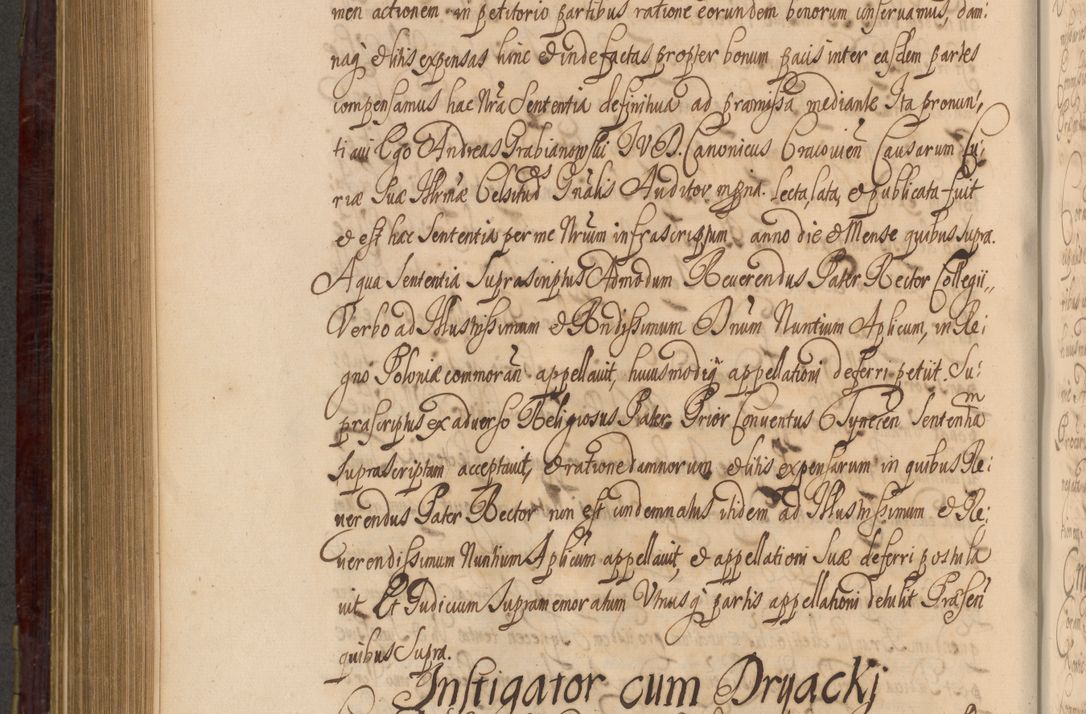 Zdjęcie nr 815 dla obiektu archiwalnego: Acta actorum episcopalium R. D. Andreae Trzebicki ab anno 1670 ad annum 1675 mensem Martinum acticatorum Volumen V