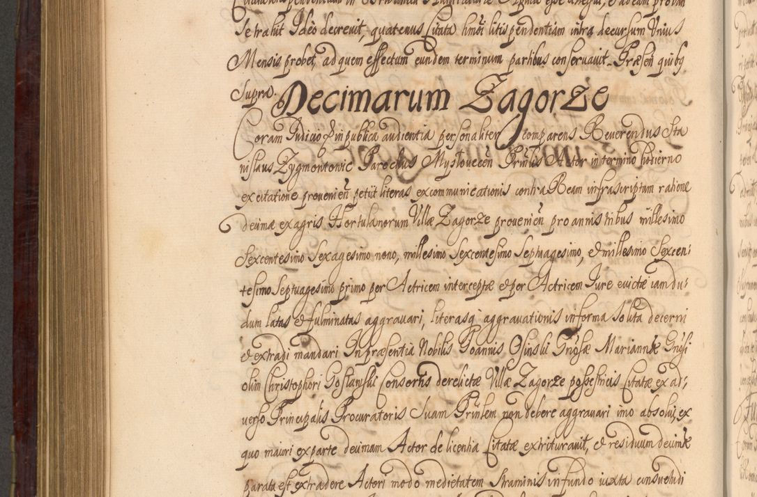 Zdjęcie nr 807 dla obiektu archiwalnego: Acta actorum episcopalium R. D. Andreae Trzebicki ab anno 1670 ad annum 1675 mensem Martinum acticatorum Volumen V