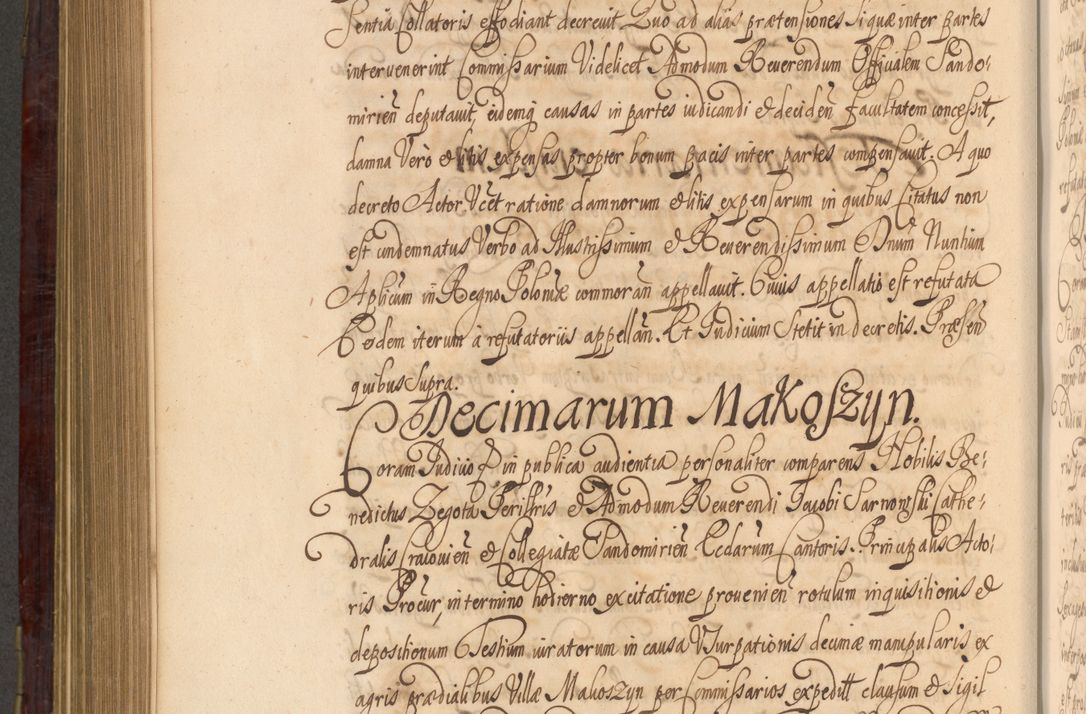 Zdjęcie nr 805 dla obiektu archiwalnego: Acta actorum episcopalium R. D. Andreae Trzebicki ab anno 1670 ad annum 1675 mensem Martinum acticatorum Volumen V