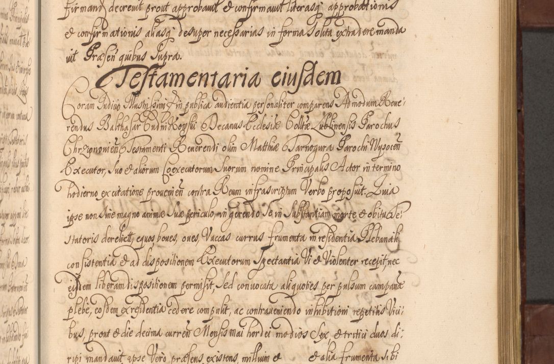 Zdjęcie nr 804 dla obiektu archiwalnego: Acta actorum episcopalium R. D. Andreae Trzebicki ab anno 1670 ad annum 1675 mensem Martinum acticatorum Volumen V