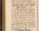 Zdjęcie nr 789 dla obiektu archiwalnego: Acta actorum episcopalium R. D. Andreae Trzebicki ab anno 1670 ad annum 1675 mensem Martinum acticatorum Volumen V