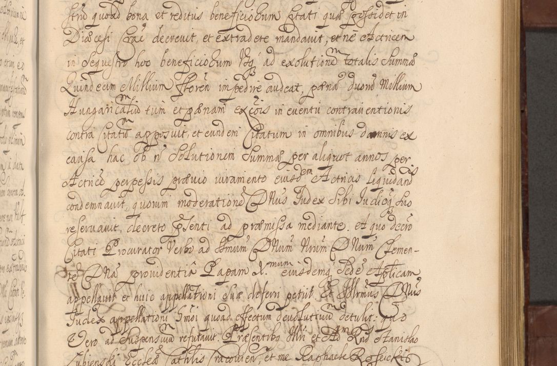 Zdjęcie nr 784 dla obiektu archiwalnego: Acta actorum episcopalium R. D. Andreae Trzebicki ab anno 1670 ad annum 1675 mensem Martinum acticatorum Volumen V