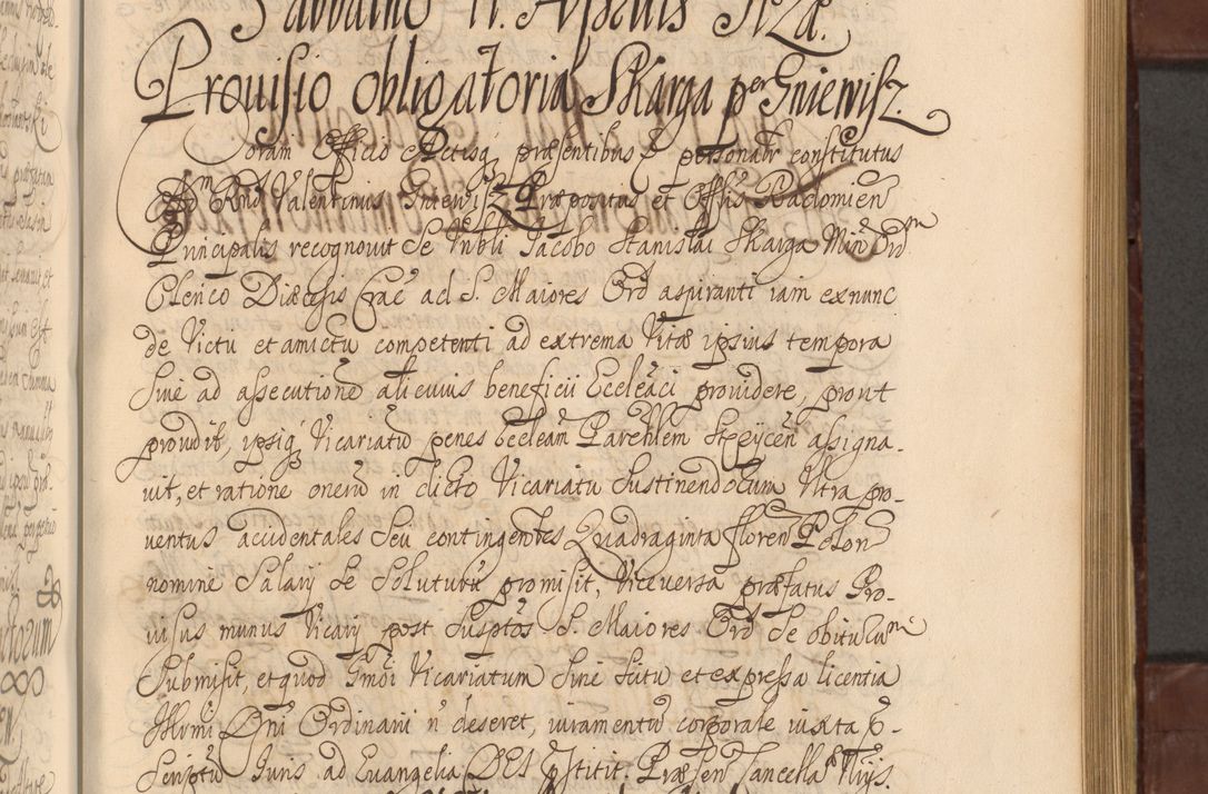 Zdjęcie nr 786 dla obiektu archiwalnego: Acta actorum episcopalium R. D. Andreae Trzebicki ab anno 1670 ad annum 1675 mensem Martinum acticatorum Volumen V