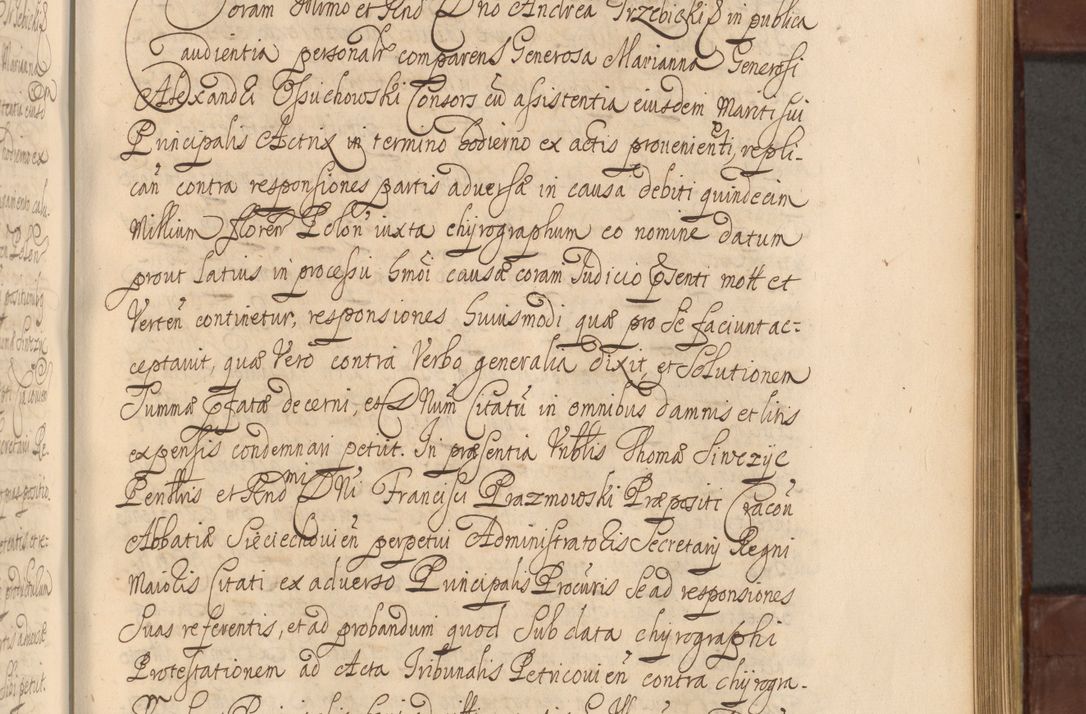 Zdjęcie nr 782 dla obiektu archiwalnego: Acta actorum episcopalium R. D. Andreae Trzebicki ab anno 1670 ad annum 1675 mensem Martinum acticatorum Volumen V