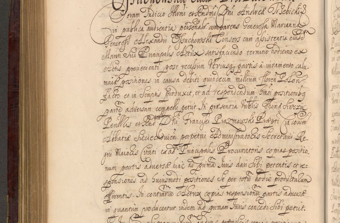 Zdjęcie nr 781 dla obiektu archiwalnego: Acta actorum episcopalium R. D. Andreae Trzebicki ab anno 1670 ad annum 1675 mensem Martinum acticatorum Volumen V