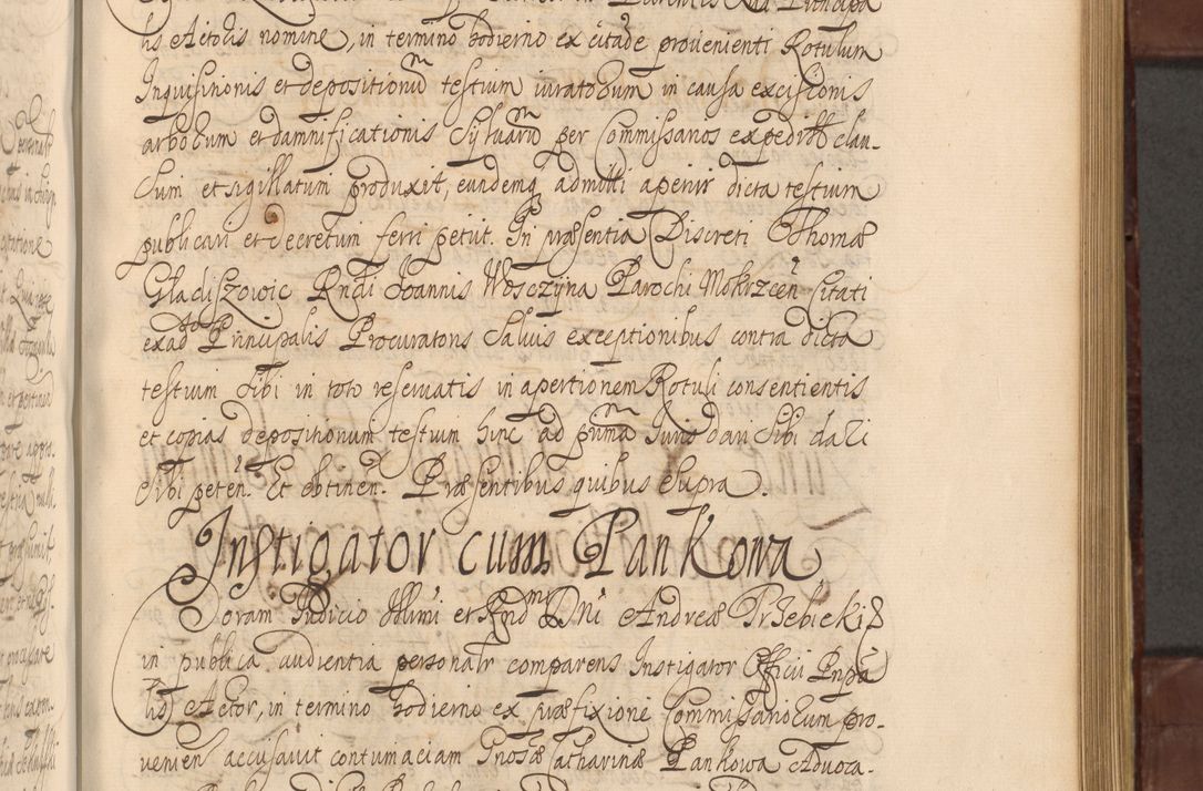 Zdjęcie nr 772 dla obiektu archiwalnego: Acta actorum episcopalium R. D. Andreae Trzebicki ab anno 1670 ad annum 1675 mensem Martinum acticatorum Volumen V