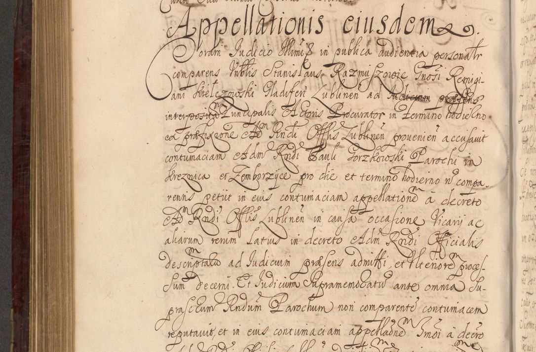 Zdjęcie nr 769 dla obiektu archiwalnego: Acta actorum episcopalium R. D. Andreae Trzebicki ab anno 1670 ad annum 1675 mensem Martinum acticatorum Volumen V