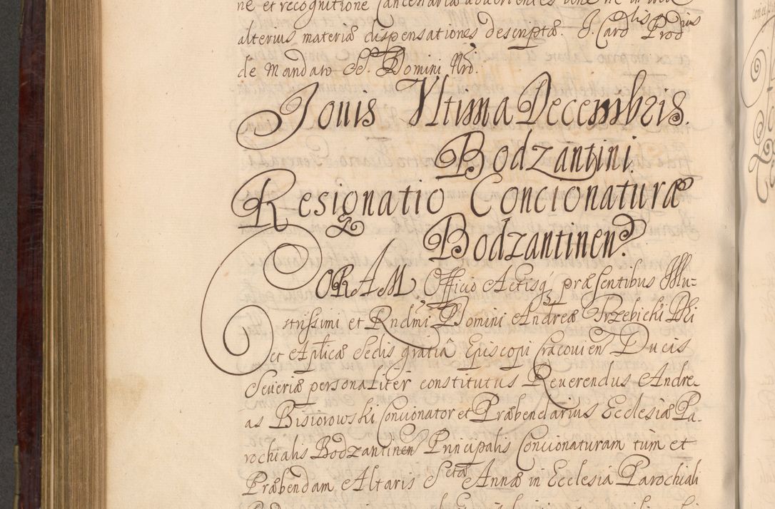 Zdjęcie nr 763 dla obiektu archiwalnego: Acta actorum episcopalium R. D. Andreae Trzebicki ab anno 1670 ad annum 1675 mensem Martinum acticatorum Volumen V