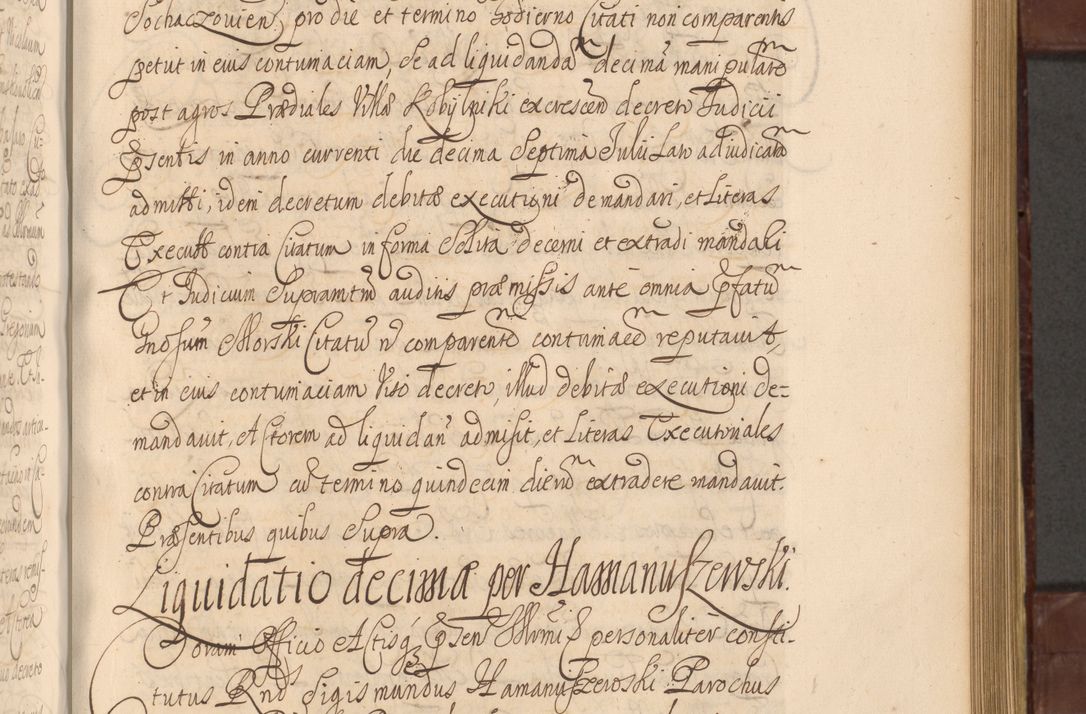 Zdjęcie nr 752 dla obiektu archiwalnego: Acta actorum episcopalium R. D. Andreae Trzebicki ab anno 1670 ad annum 1675 mensem Martinum acticatorum Volumen V