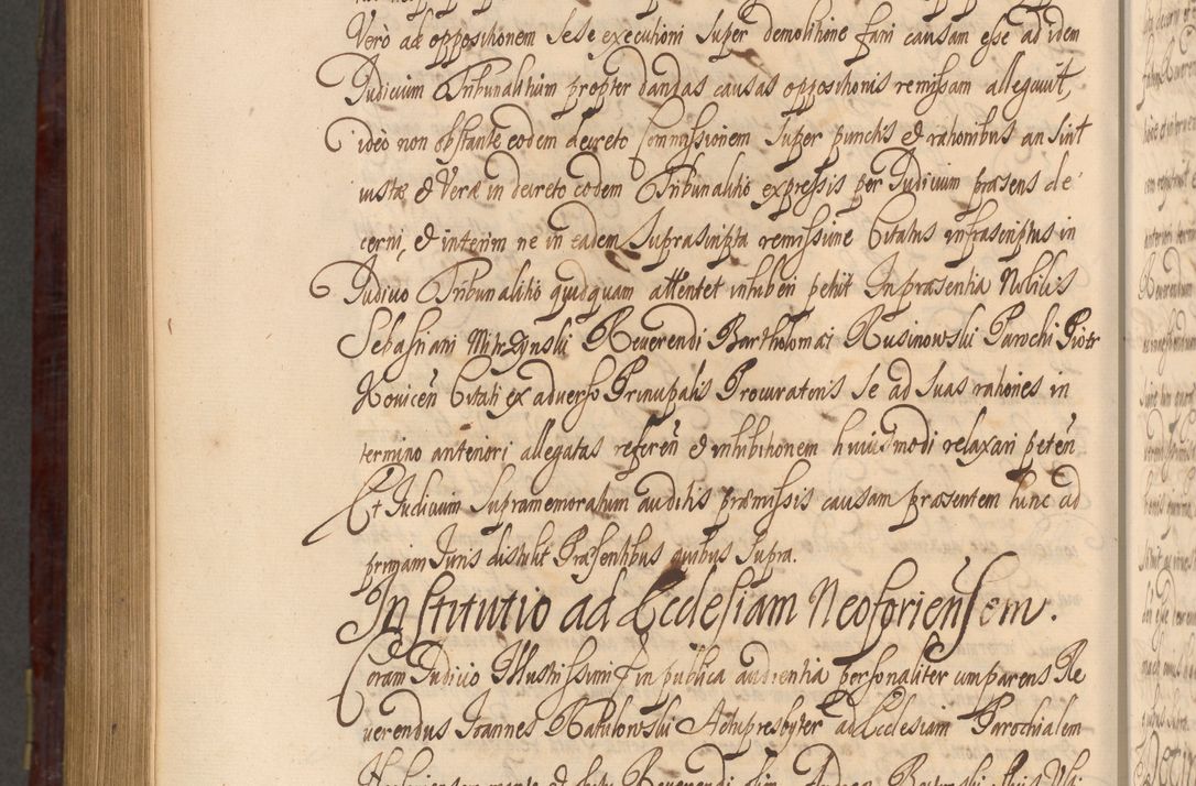 Zdjęcie nr 1149 dla obiektu archiwalnego: Acta actorum episcopalium R. D. Andreae Trzebicki ab anno 1670 ad annum 1675 mensem Martinum acticatorum Volumen V