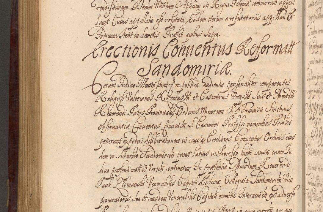 Zdjęcie nr 1145 dla obiektu archiwalnego: Acta actorum episcopalium R. D. Andreae Trzebicki ab anno 1670 ad annum 1675 mensem Martinum acticatorum Volumen V