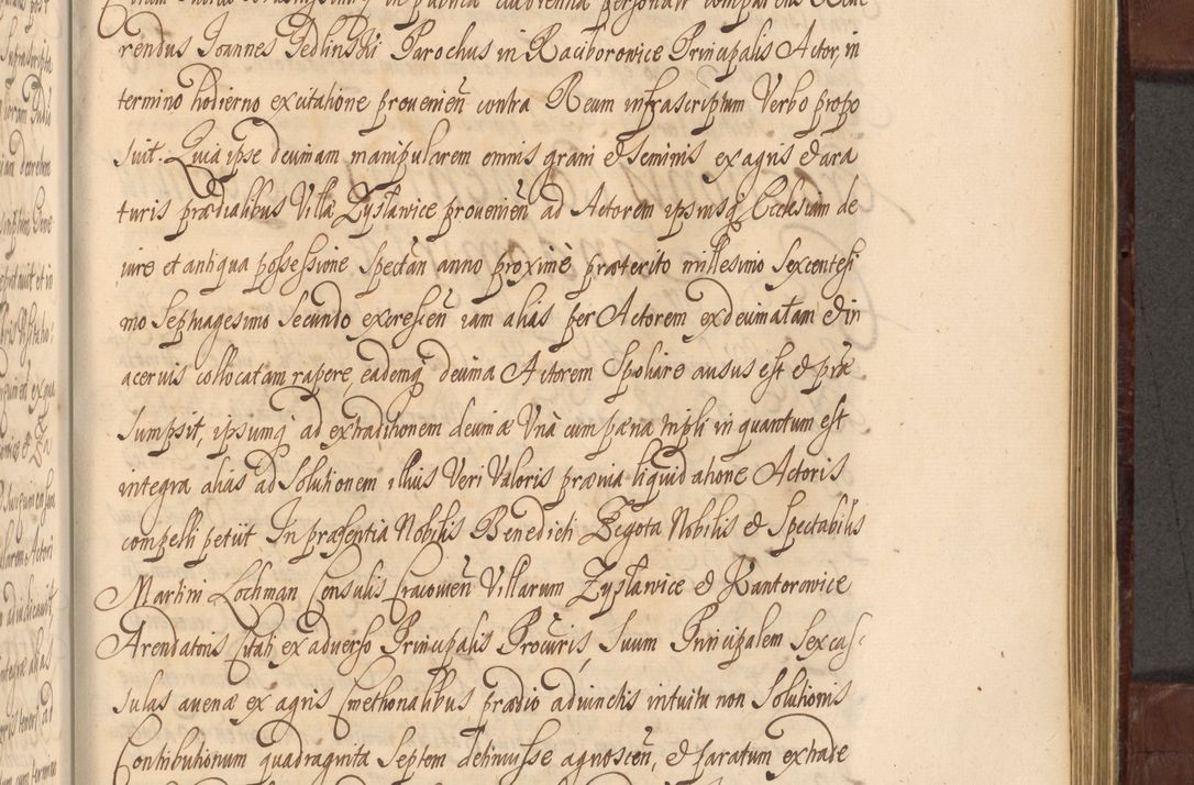 Zdjęcie nr 1144 dla obiektu archiwalnego: Acta actorum episcopalium R. D. Andreae Trzebicki ab anno 1670 ad annum 1675 mensem Martinum acticatorum Volumen V