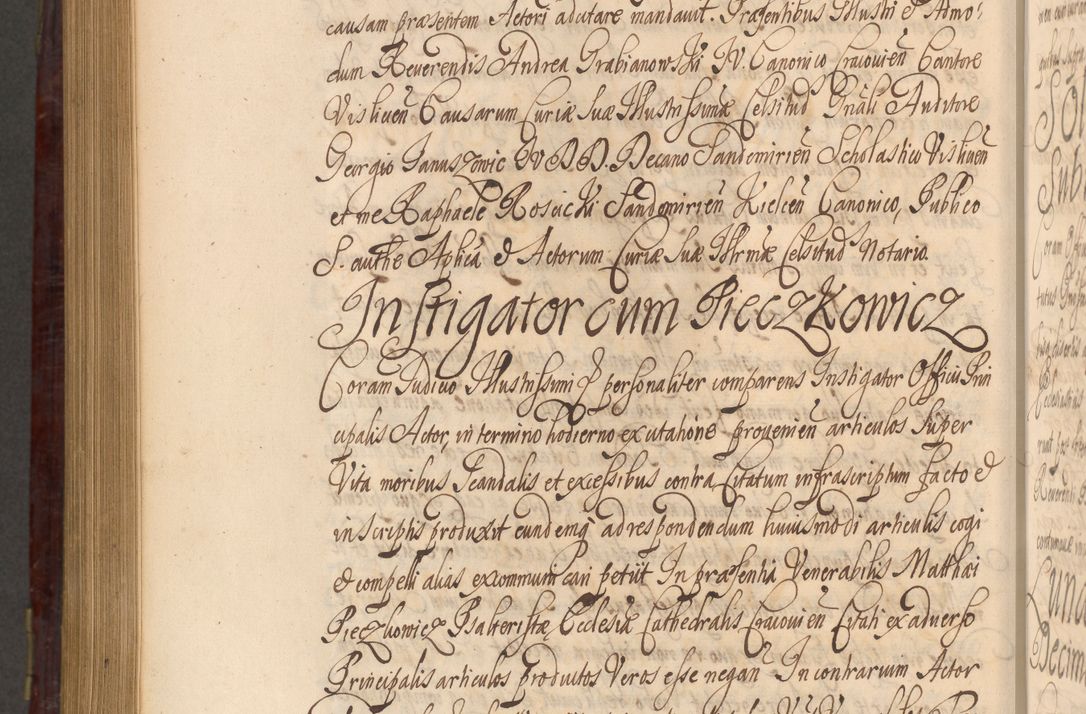 Zdjęcie nr 1141 dla obiektu archiwalnego: Acta actorum episcopalium R. D. Andreae Trzebicki ab anno 1670 ad annum 1675 mensem Martinum acticatorum Volumen V