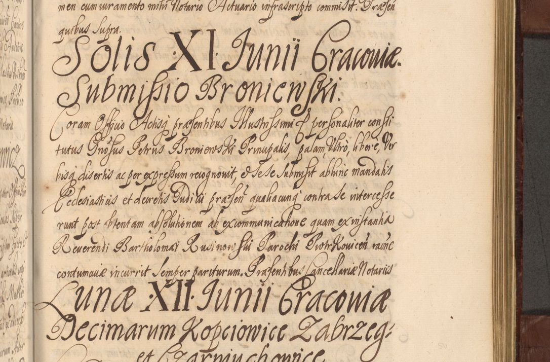 Zdjęcie nr 1142 dla obiektu archiwalnego: Acta actorum episcopalium R. D. Andreae Trzebicki ab anno 1670 ad annum 1675 mensem Martinum acticatorum Volumen V