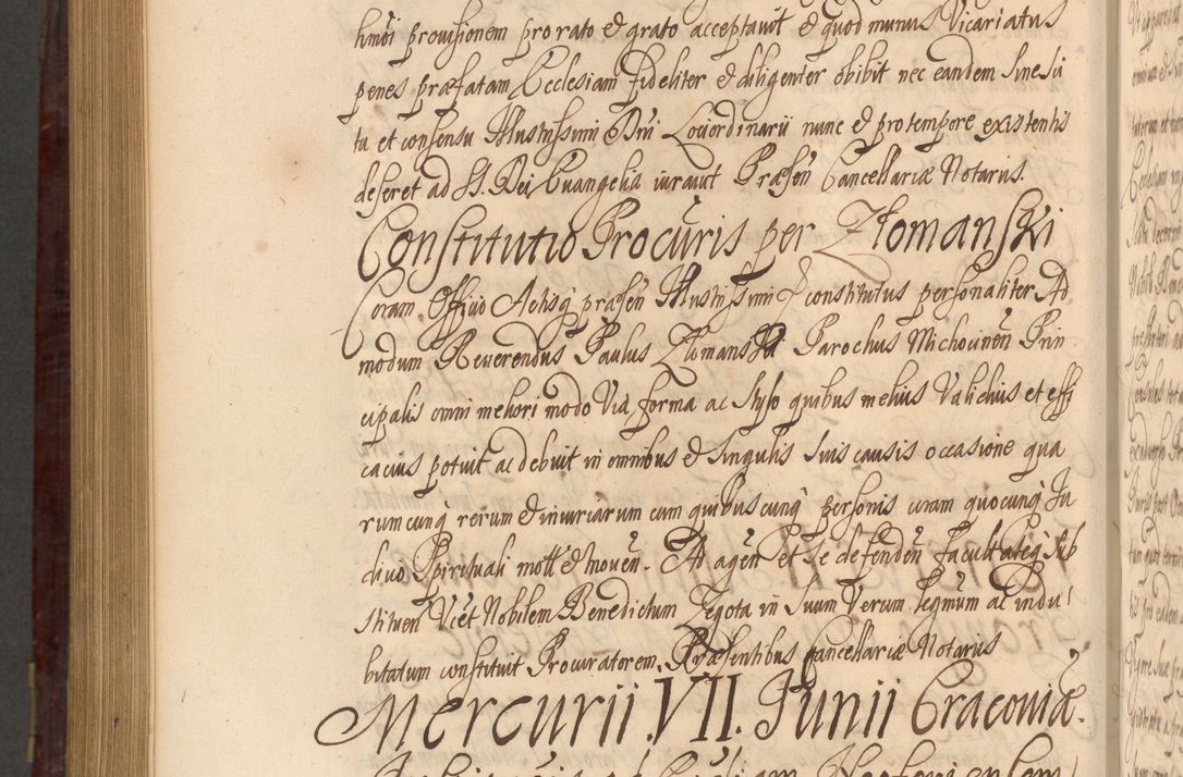 Zdjęcie nr 1137 dla obiektu archiwalnego: Acta actorum episcopalium R. D. Andreae Trzebicki ab anno 1670 ad annum 1675 mensem Martinum acticatorum Volumen V