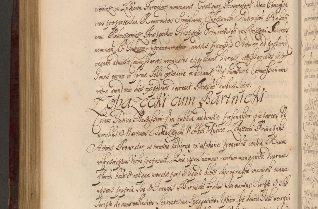 Zdjęcie nr 1133 dla obiektu archiwalnego: Acta actorum episcopalium R. D. Andreae Trzebicki ab anno 1670 ad annum 1675 mensem Martinum acticatorum Volumen V