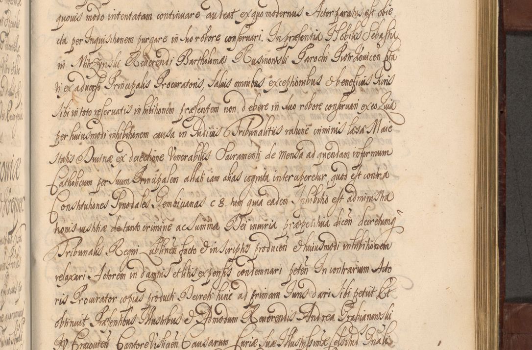 Zdjęcie nr 1128 dla obiektu archiwalnego: Acta actorum episcopalium R. D. Andreae Trzebicki ab anno 1670 ad annum 1675 mensem Martinum acticatorum Volumen V