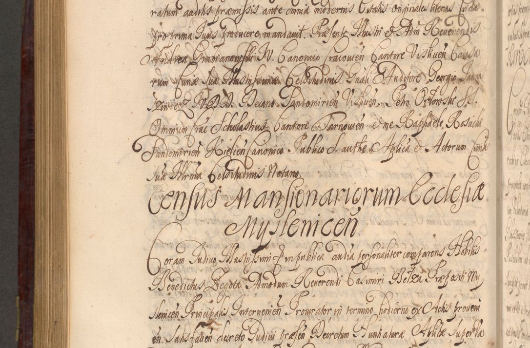 Zdjęcie nr 1119 dla obiektu archiwalnego: Acta actorum episcopalium R. D. Andreae Trzebicki ab anno 1670 ad annum 1675 mensem Martinum acticatorum Volumen V