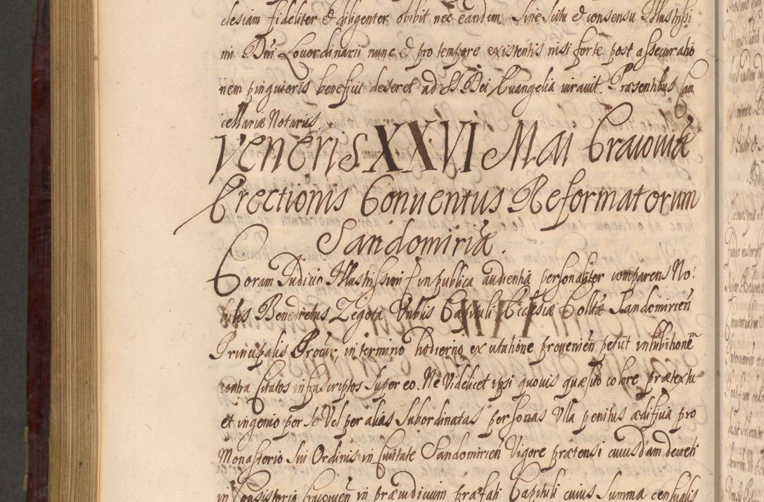 Zdjęcie nr 1117 dla obiektu archiwalnego: Acta actorum episcopalium R. D. Andreae Trzebicki ab anno 1670 ad annum 1675 mensem Martinum acticatorum Volumen V