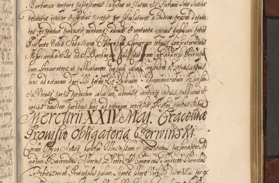 Zdjęcie nr 1116 dla obiektu archiwalnego: Acta actorum episcopalium R. D. Andreae Trzebicki ab anno 1670 ad annum 1675 mensem Martinum acticatorum Volumen V