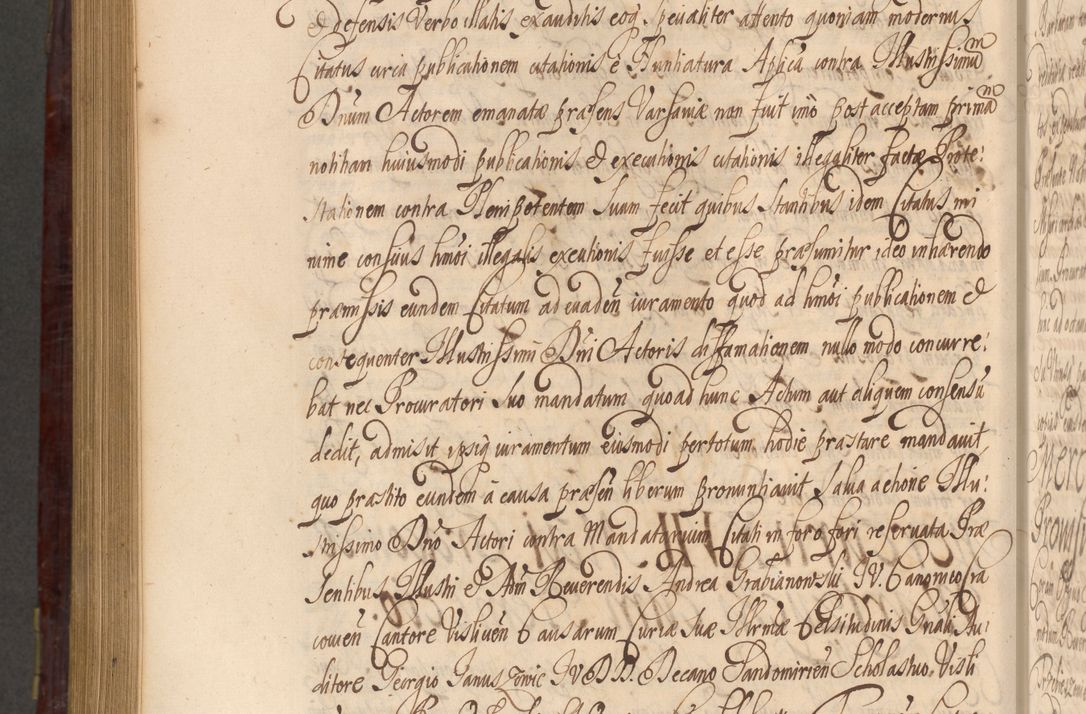 Zdjęcie nr 1115 dla obiektu archiwalnego: Acta actorum episcopalium R. D. Andreae Trzebicki ab anno 1670 ad annum 1675 mensem Martinum acticatorum Volumen V