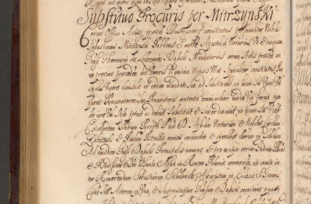 Zdjęcie nr 1109 dla obiektu archiwalnego: Acta actorum episcopalium R. D. Andreae Trzebicki ab anno 1670 ad annum 1675 mensem Martinum acticatorum Volumen V