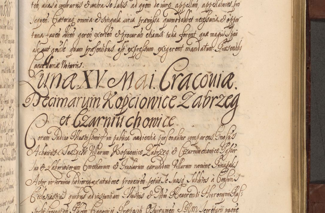 Zdjęcie nr 1110 dla obiektu archiwalnego: Acta actorum episcopalium R. D. Andreae Trzebicki ab anno 1670 ad annum 1675 mensem Martinum acticatorum Volumen V