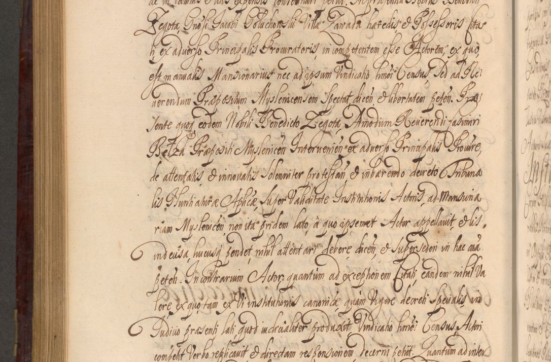 Zdjęcie nr 1105 dla obiektu archiwalnego: Acta actorum episcopalium R. D. Andreae Trzebicki ab anno 1670 ad annum 1675 mensem Martinum acticatorum Volumen V