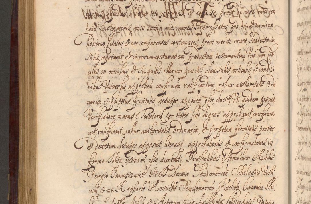 Zdjęcie nr 1097 dla obiektu archiwalnego: Acta actorum episcopalium R. D. Andreae Trzebicki ab anno 1670 ad annum 1675 mensem Martinum acticatorum Volumen V