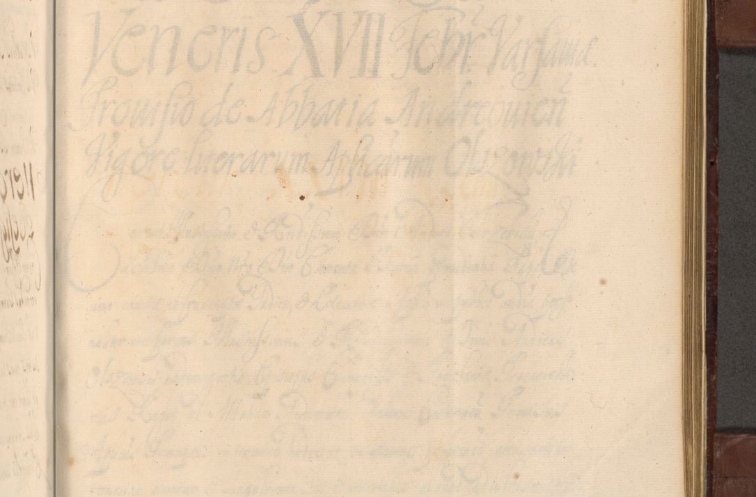 Zdjęcie nr 1090 dla obiektu archiwalnego: Acta actorum episcopalium R. D. Andreae Trzebicki ab anno 1670 ad annum 1675 mensem Martinum acticatorum Volumen V