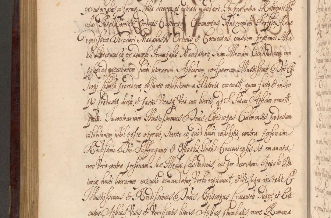 Zdjęcie nr 1093 dla obiektu archiwalnego: Acta actorum episcopalium R. D. Andreae Trzebicki ab anno 1670 ad annum 1675 mensem Martinum acticatorum Volumen V