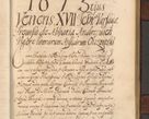 Zdjęcie nr 1092 dla obiektu archiwalnego: Acta actorum episcopalium R. D. Andreae Trzebicki ab anno 1670 ad annum 1675 mensem Martinum acticatorum Volumen V