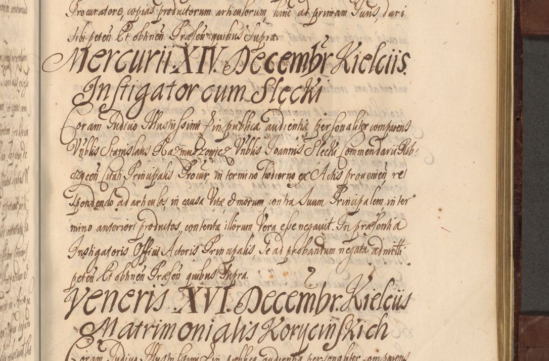 Zdjęcie nr 1086 dla obiektu archiwalnego: Acta actorum episcopalium R. D. Andreae Trzebicki ab anno 1670 ad annum 1675 mensem Martinum acticatorum Volumen V