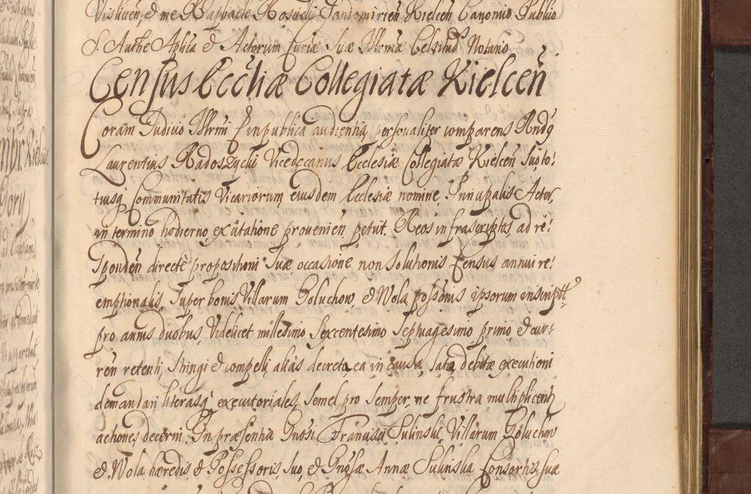 Zdjęcie nr 1084 dla obiektu archiwalnego: Acta actorum episcopalium R. D. Andreae Trzebicki ab anno 1670 ad annum 1675 mensem Martinum acticatorum Volumen V