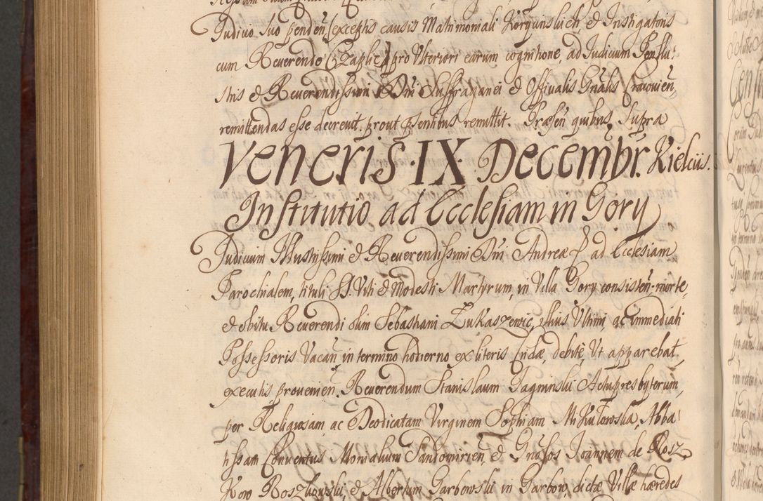 Zdjęcie nr 1083 dla obiektu archiwalnego: Acta actorum episcopalium R. D. Andreae Trzebicki ab anno 1670 ad annum 1675 mensem Martinum acticatorum Volumen V