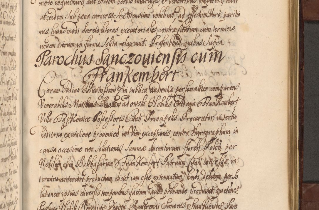 Zdjęcie nr 1078 dla obiektu archiwalnego: Acta actorum episcopalium R. D. Andreae Trzebicki ab anno 1670 ad annum 1675 mensem Martinum acticatorum Volumen V