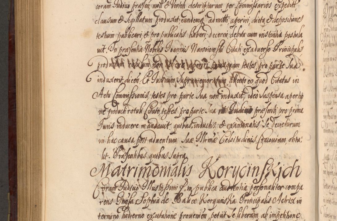 Zdjęcie nr 1079 dla obiektu archiwalnego: Acta actorum episcopalium R. D. Andreae Trzebicki ab anno 1670 ad annum 1675 mensem Martinum acticatorum Volumen V