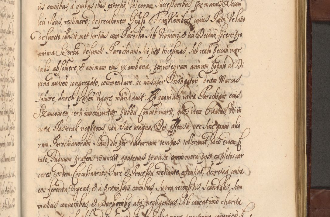 Zdjęcie nr 1074 dla obiektu archiwalnego: Acta actorum episcopalium R. D. Andreae Trzebicki ab anno 1670 ad annum 1675 mensem Martinum acticatorum Volumen V